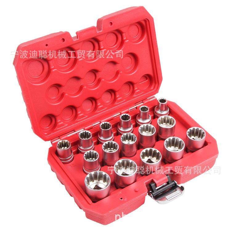 1件套飞十二组角齿轮锁ZYW套大1/26套筒套铬钒钢轮胎套筒汽保工具
