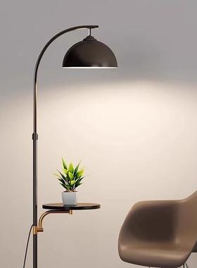 沙落灯奶油室风轻奢客厅NIX发地边氛围灯卧床头柜茶几置物架一体