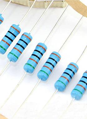 R全系列43W金属膜电阻度精1%R阻值1/R3/7R5/10UCRR/20R厂家直供