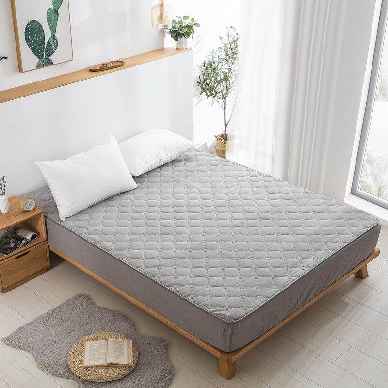 厂笠家直销素尘色水洗棉床单人双人床罩床上单防COD保护床垫床用