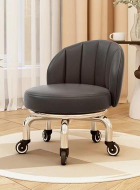 ?小凳子家用动矮凳向轮凳子可移客小万厅带娃学步小椅子WCL美缝矮