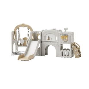 儿童滑梯室宝内家用宝滑梯功组CRU合婴儿多能小滑孩玩具