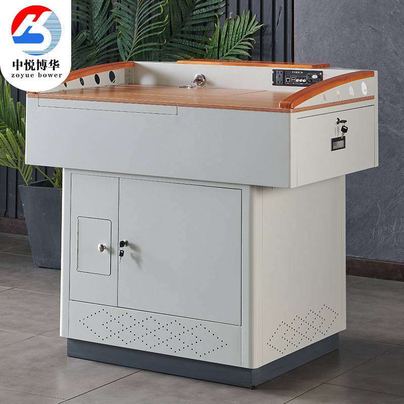 大中小学学校教室多媒体讲台语音室机房老师中控教师多功能讲桌