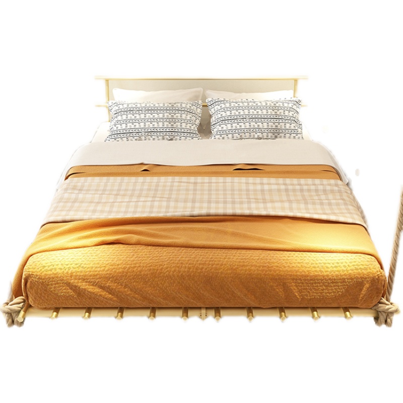 秋千网红民宿吊床奢华型卧室双人床家用室内悬挂秋千创意抖音摇床