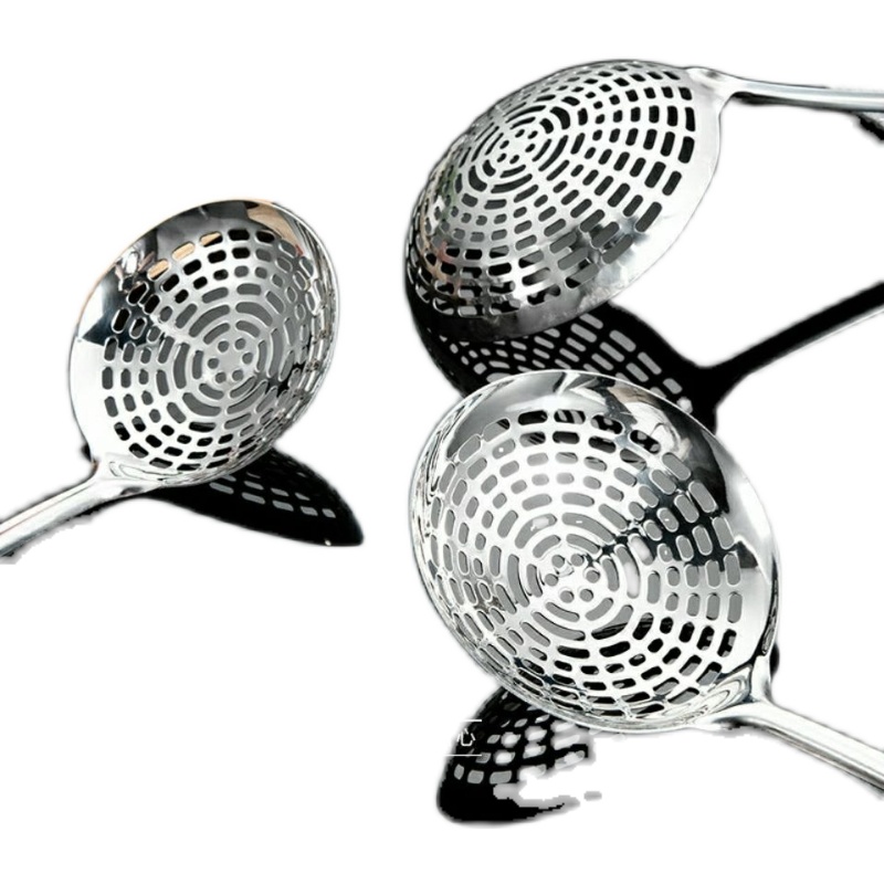 漏勺不锈钢笊篱家用漏勺厨房用品捞面大小漏勺过滤网油炸捞勺饺子