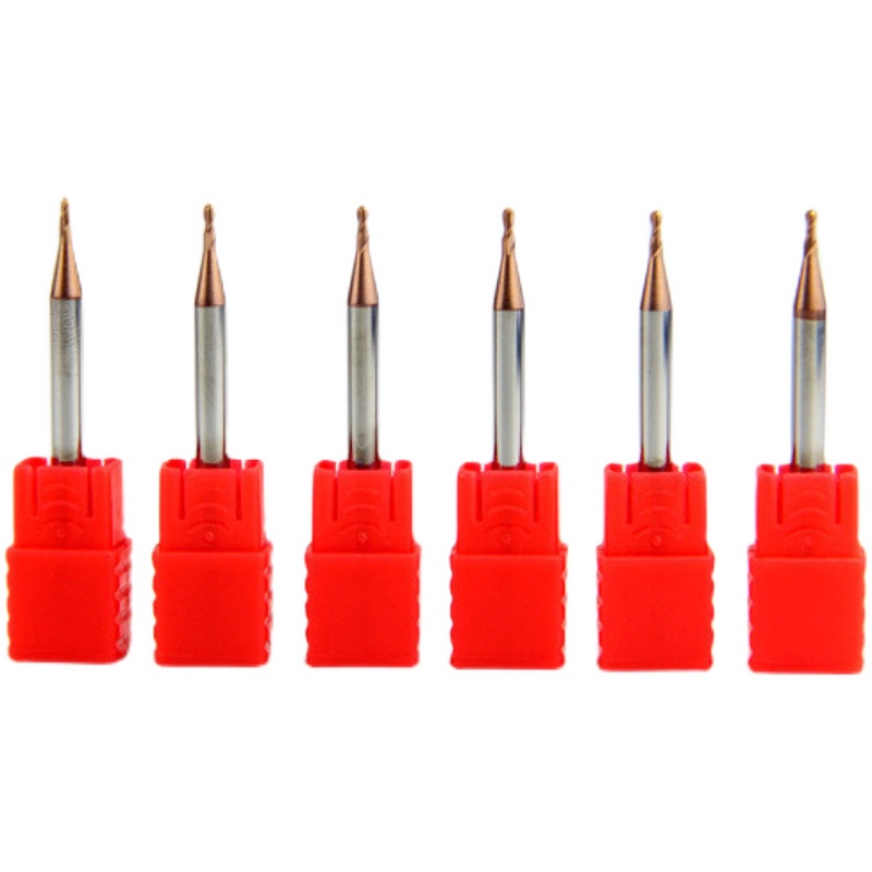 钨钢合金球刀铣刀球头铣刀R0.55 R0.6 R0.65 R0.7 R0.8 R0.85