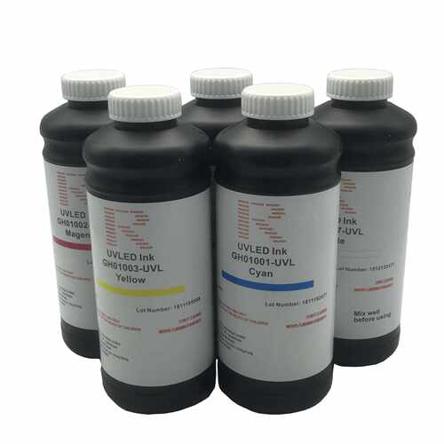纳兹达中性UV墨水适用于小理光GH2220喷头UV打印机墨水墨盒1000ML