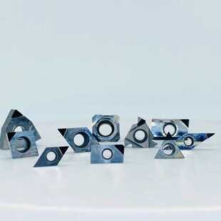 CBN刀粒现货直供1604金刚石铣刀片桃形钻石氮化硼CBN车刀车床高速