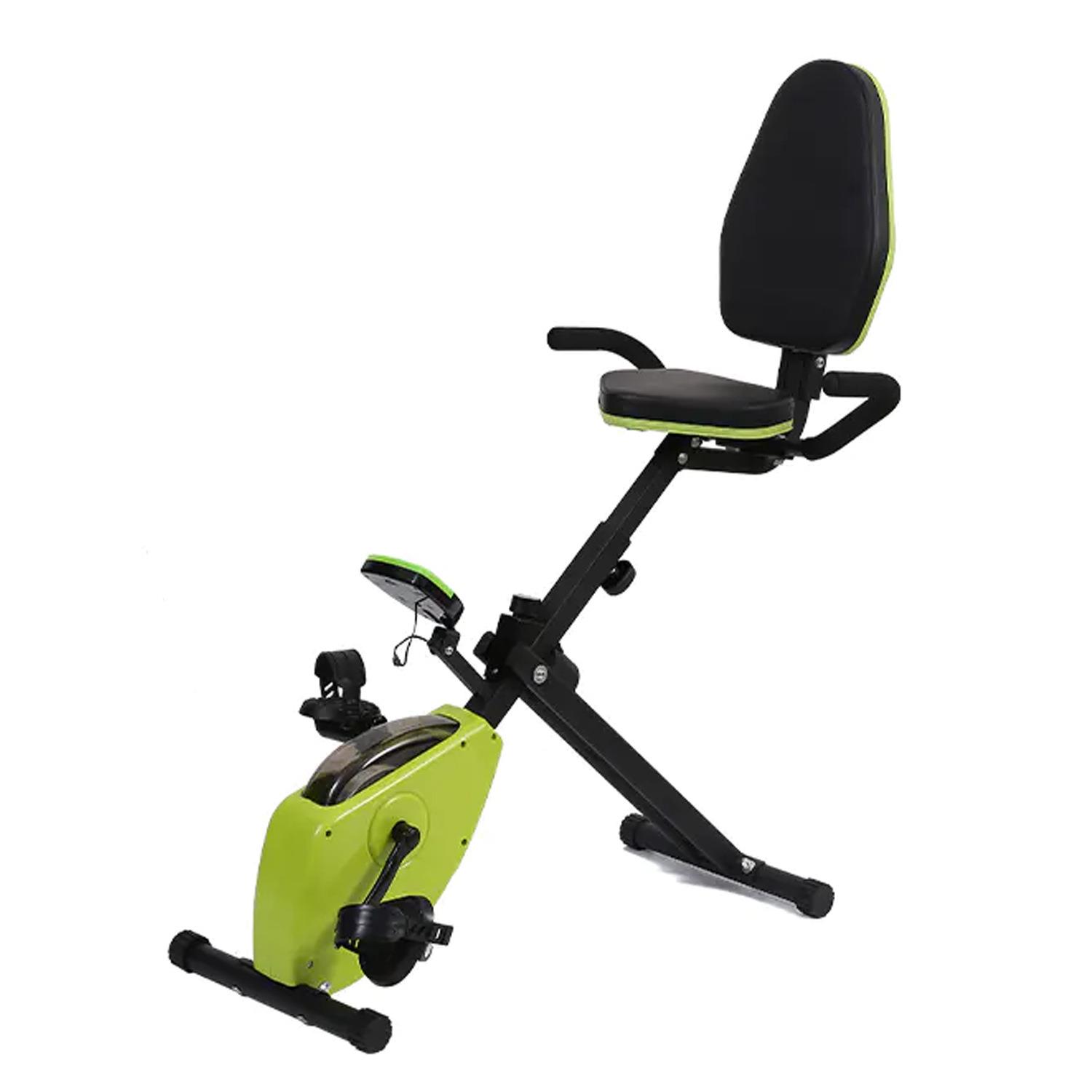 工厂定制磁控静音折叠懒人健身车 家用室内靠背懒人卧式平躺车