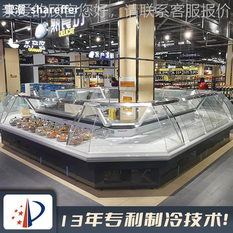 藏商超熟食柜 风柜冷保柜鲜 圆弧冷水果展示柜椭圆鸭脖拐KWX角熟,机械设备,消毒灭菌设备,淘宝优惠券,粉丝福利购,淘宝优惠卷