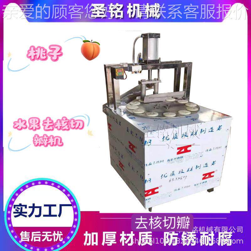 商用双头苹果核切瓣去TFZ机 气动去核机 雪花梨李捅子芯机
