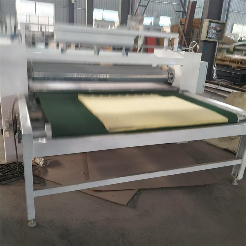 百洁布海绵擦涂胶机 pur热熔胶白乳胶滚涂机 硅胶枕头床垫过胶机