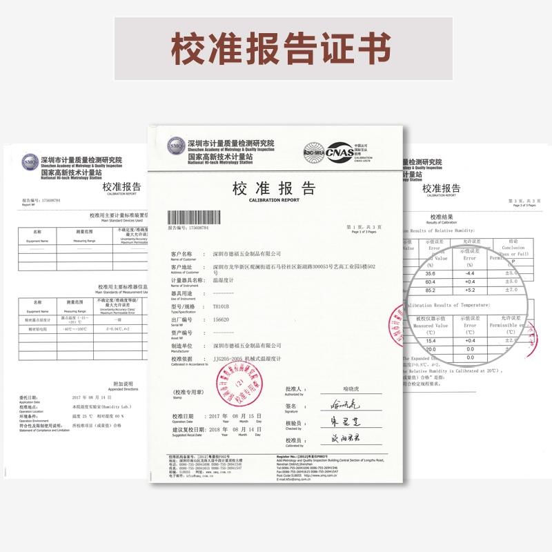 德福TH101B室内外药房仓库干湿温度计高精度家用车间温湿度计包邮