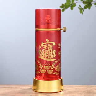 心经酥油灯防风玻璃油灯 佛前供灯佛灯3天5天7天可调节油灯批发