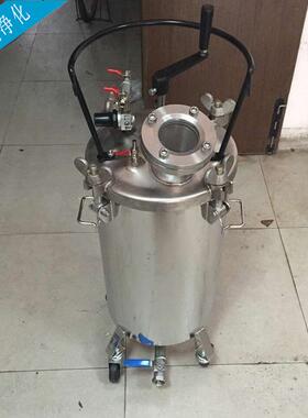 厂家直销TONSON不锈钢自动搅拌压力桶下放料60L带可视窗可