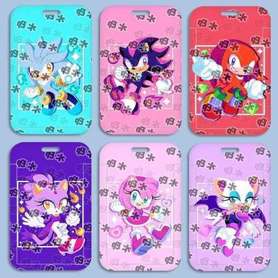 刺蝟索尼克sonic卡套同人周边饭卡学生校园卡校牌公交卡门禁卡