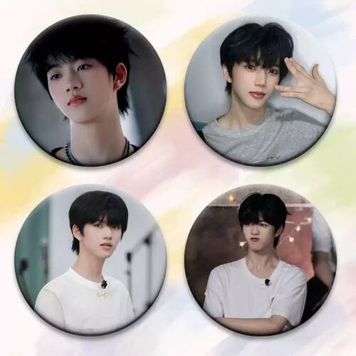 TF家族张函瑞胸针勋章书包挂件58mm徽章马口铁周边别针吧唧胸针