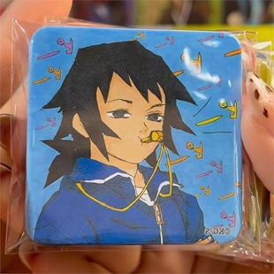 鬼灭之刃 我妻善逸义勇伊之助 原画方吧唧徽章祢豆子天元日谷底