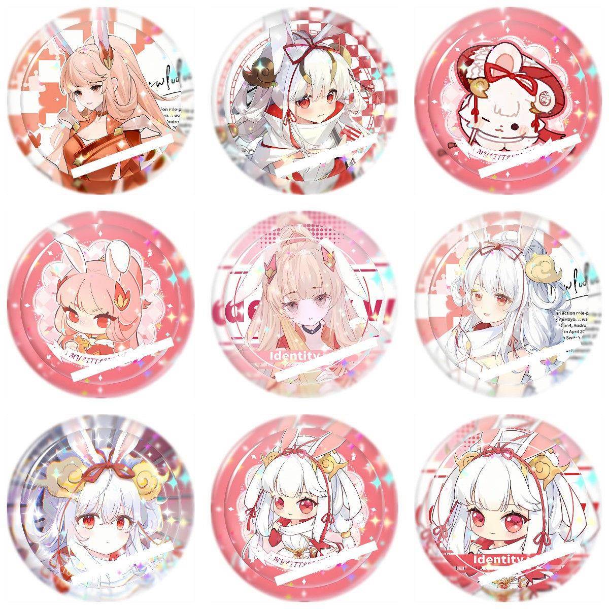 自制王者荣耀游戏周边公孙离可爱徽章谷子吧唧胸针痛包送礼物