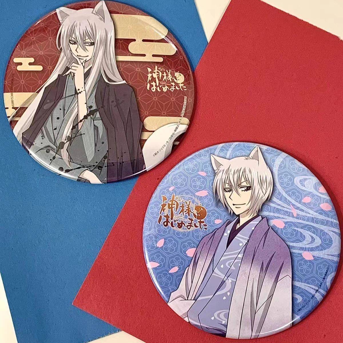 【现货】元气少女缘结神吧唧巴卫奈奈生徽章周边巴卫红饼系列吧唧