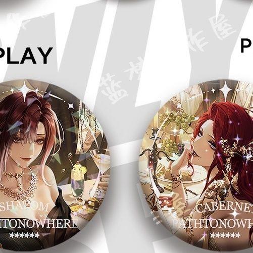 无期迷途靡声暗涌周边吧唧徽章瑟琳卓娅游戏二次元胸针加厚女礼物