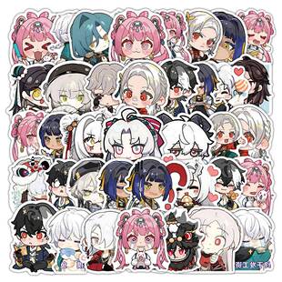 60张归龙潮贴纸卡通可爱高颜值Q版游戏周边装饰手机儿童女孩防水