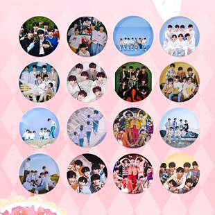 时代少年团58mm徽章谷子吧唧生日礼物周边书包明星应援挂件马口铁