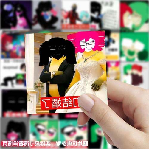 177张葱钻表情包acbc术力口梗图GIFTED趣味搞笑重音手账DIY贴纸