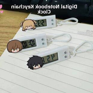 死亡笔记小挂表L夜神月弥海砂学生静音时钟表书包装饰挂件