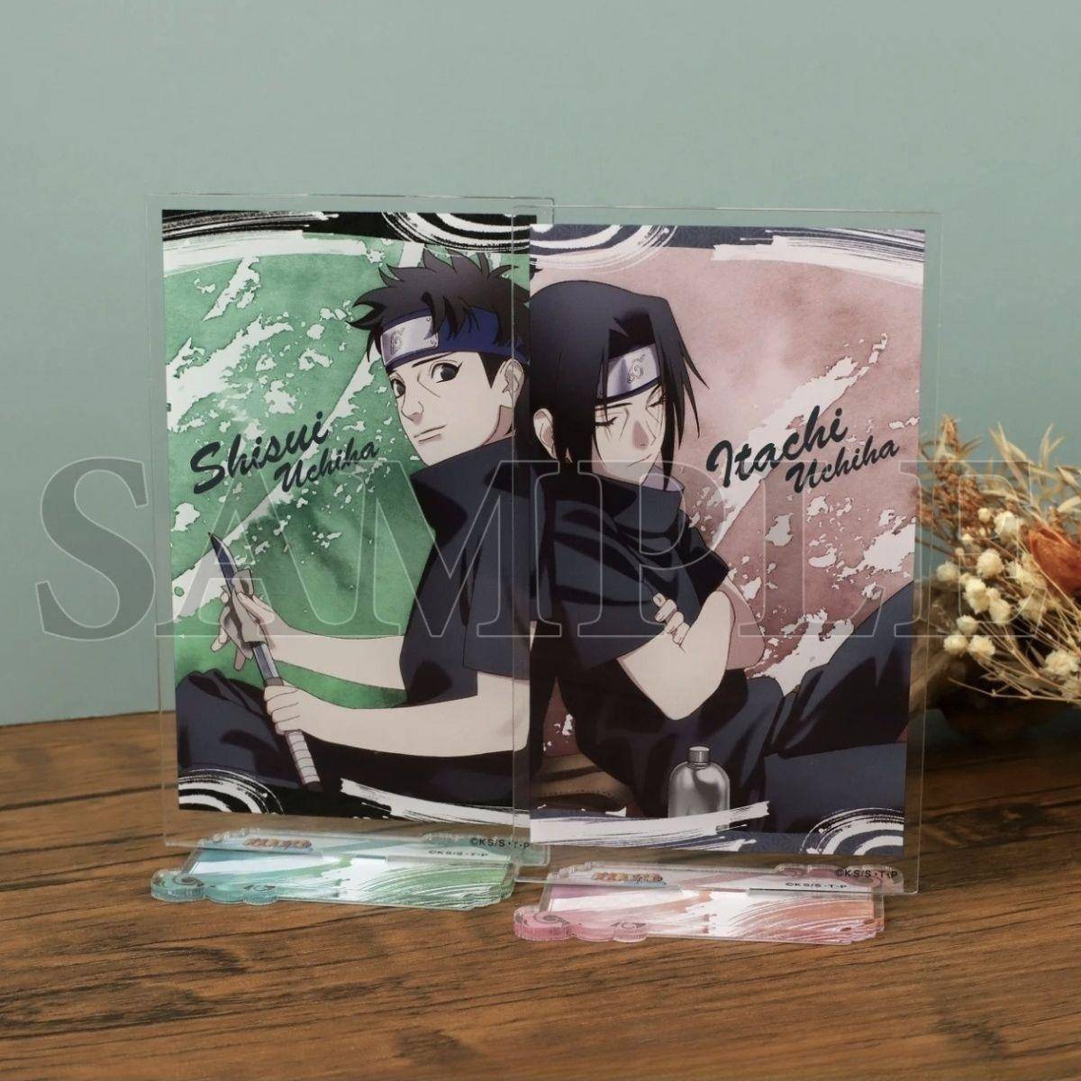 新款火影忍者新品疾风系列宇智波鼬止水立牌亚克力周边动漫小丑社