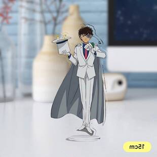 名侦探柯南透明立牌基德黑羽快斗毛利兰新一平次和叶15cm大立牌