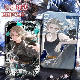 爆款罗小黑战记2师姐鹿野同人高颜值镭射徽章长方形胸针彩虹吧唧