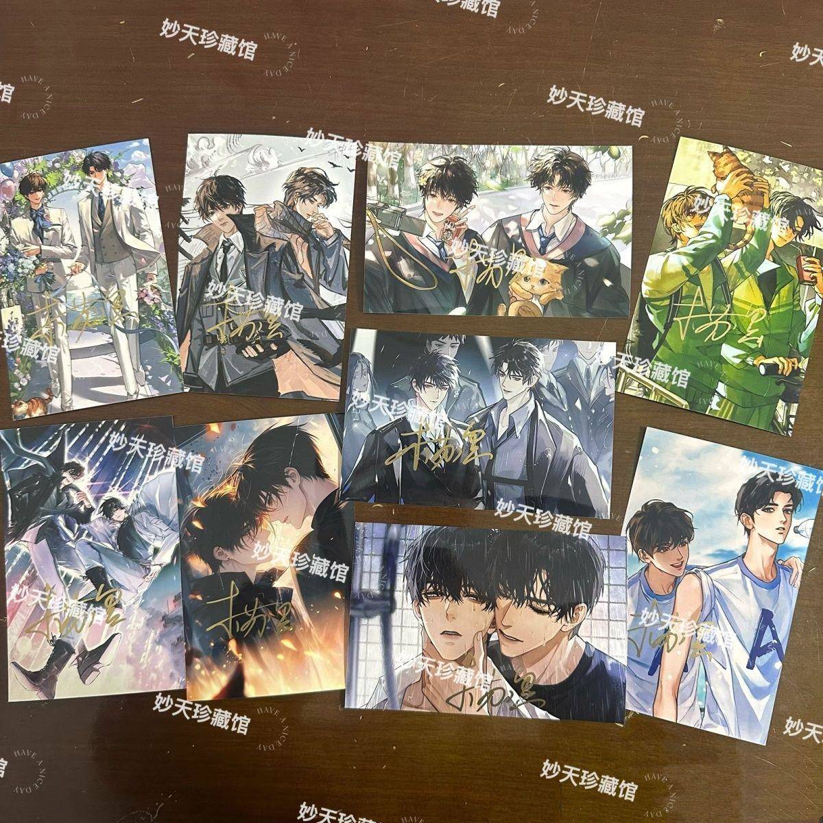 新款木苏里某某亲笔签名照全球高考周边粉丝应援保真非印刷送闺蜜