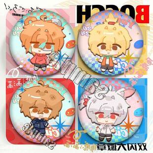 猴子警长探案记谷子吧唧徽章学生新年蛇年礼物背包挂件胸针自制