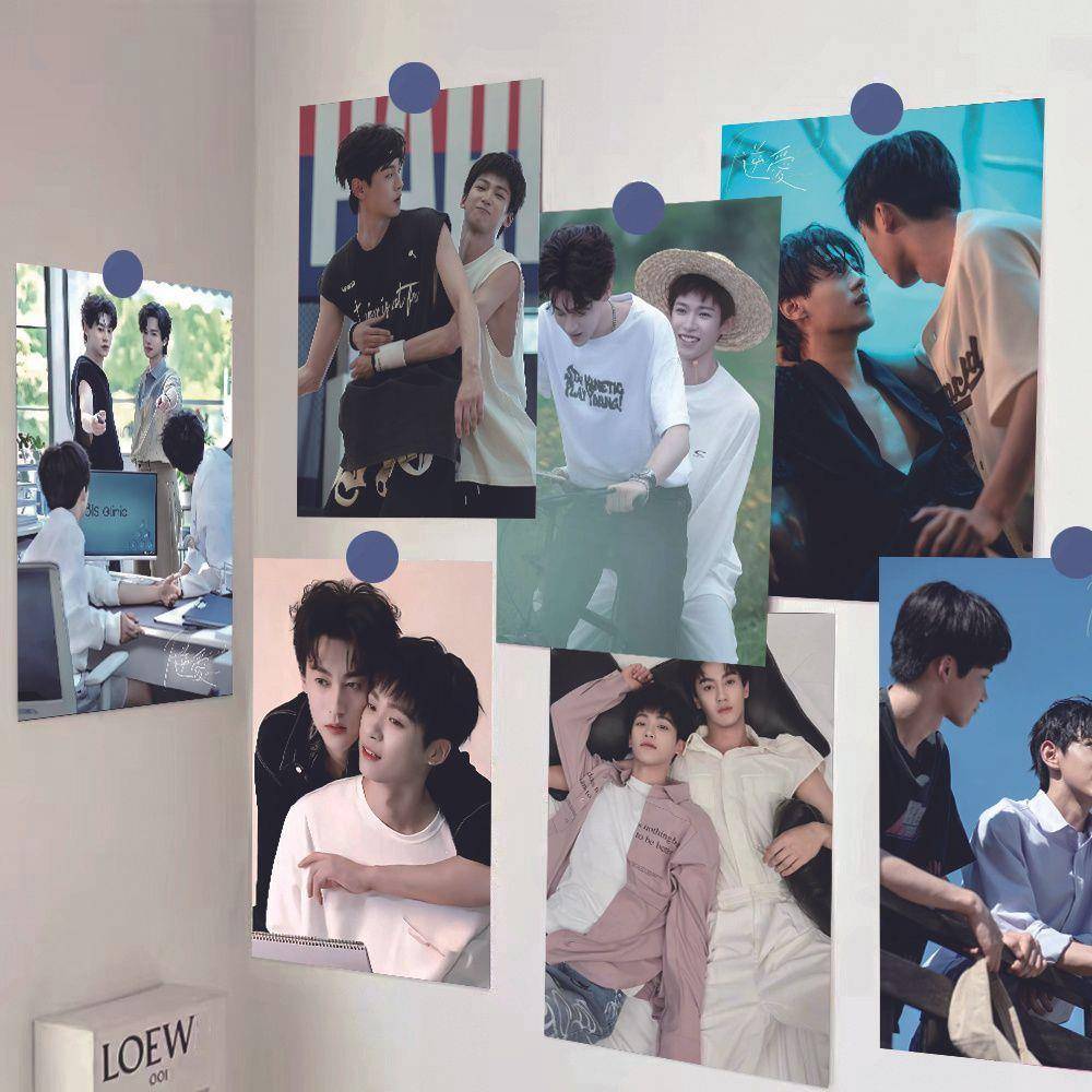 新款逆爱海报梓渝田栩宁周边装饰墙纸剧照高颜值墙贴壁纸宿舍房间