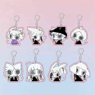 可爱巫师光遇表情书包挂件游戏周边压克力卡通钥匙扣装饰朋友礼物