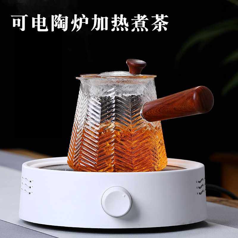 厂家煮茶玻璃壶高硼硅蒸煮壶耐热带盖侧把壶木把电陶炉蒸煮茶壶,鲜花速递/花卉仿真/绿植园艺,其它园艺用品,淘宝优惠券,粉丝福利购,淘宝优惠卷