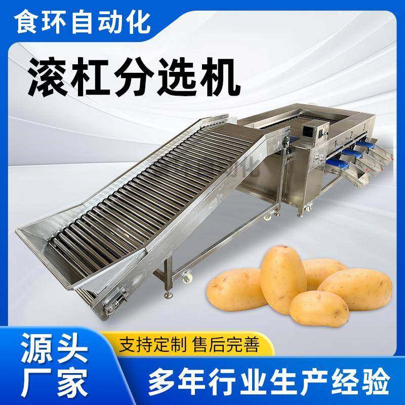 土豆滚杠分选机大型萝卜红薯滚杠式分选机圣女果大小直径选果机,清洗/食品/商业设备,其他食品加工设备,淘宝优惠券,粉丝福利购,淘宝优惠卷