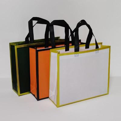 定制覆膜无纺布手提购物袋高档防水环保服装礼品现货袋子加印LOGO