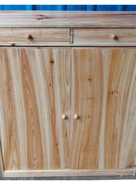 杉木鞋柜家用门口现代简易玄关门厅收纳柜简约实木大容量鞋架M047