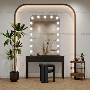 影楼专业带灯化妆台高级婚纱店礼服馆专用美容院彩妆工作室梳妆台