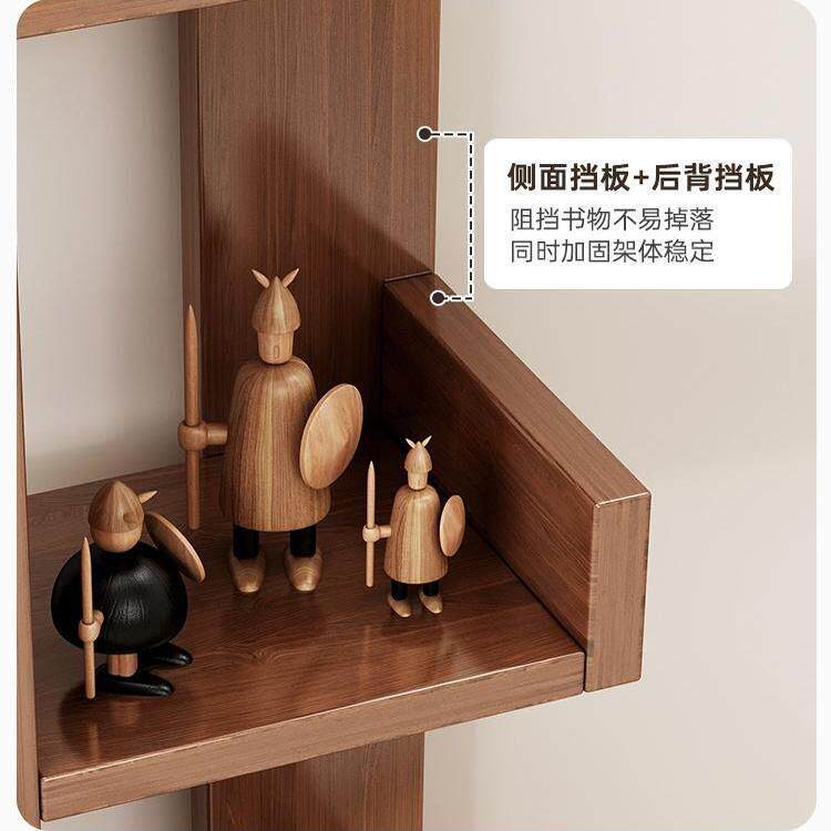简约现代北欧创意树形书架落地网红小型家用简易实用收纳层架置物