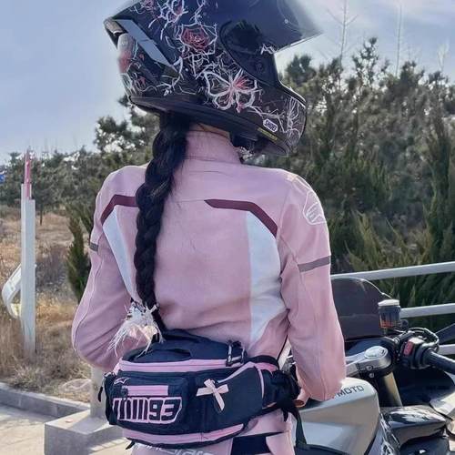 意大利A星腰包马奎斯联名男女机车腰包休闲摩旅骑士包收纳包