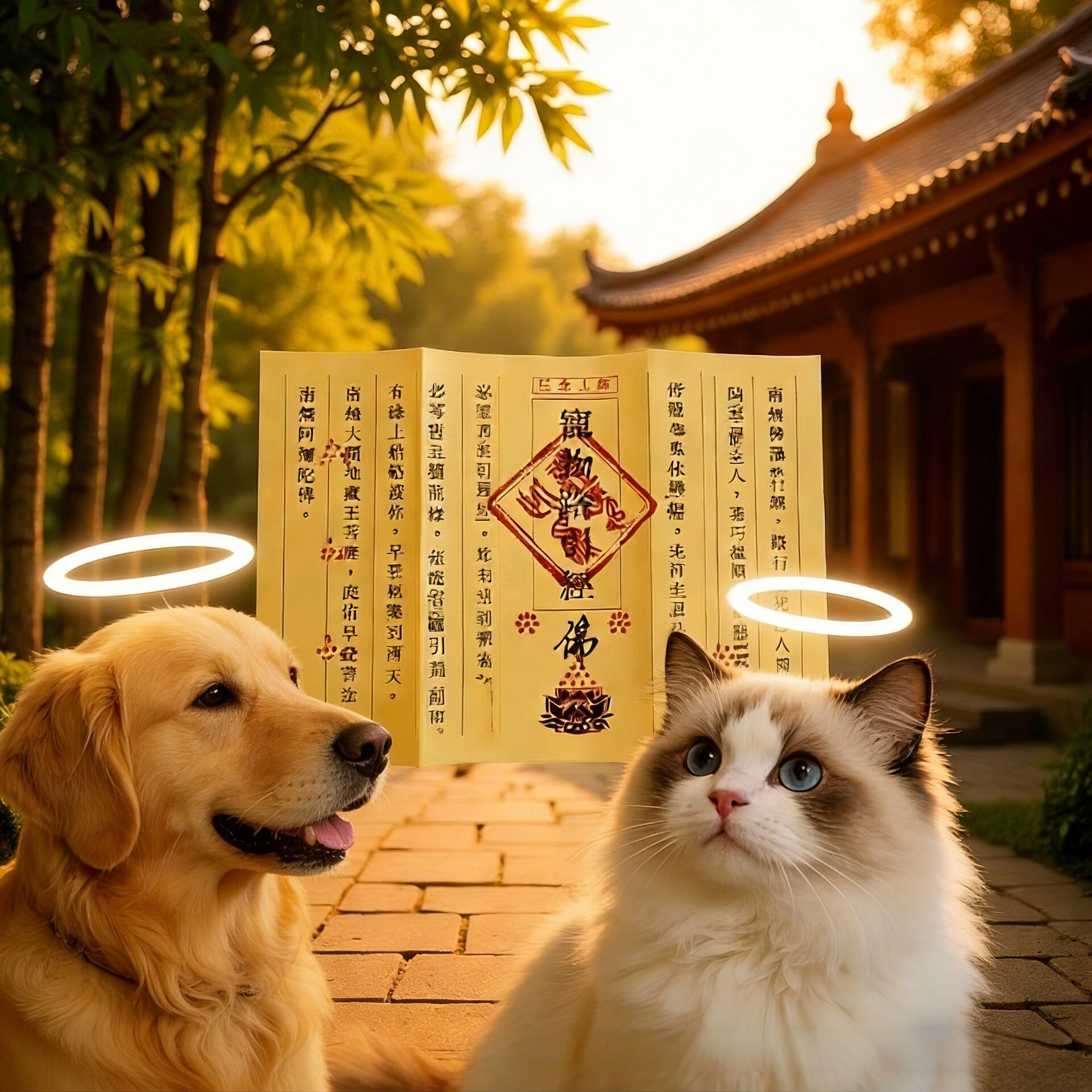 宠物路引经猫咪狗狗兔鼠下葬头七