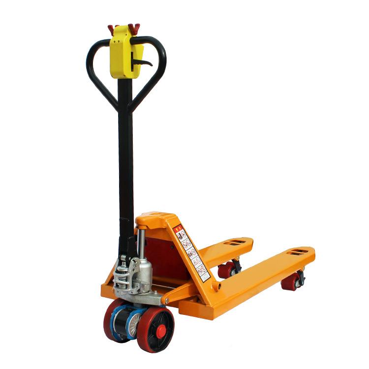 电手动2吨5动叉车仓储卸升降搬运5车2吨t手动液压地牛卸车手推油