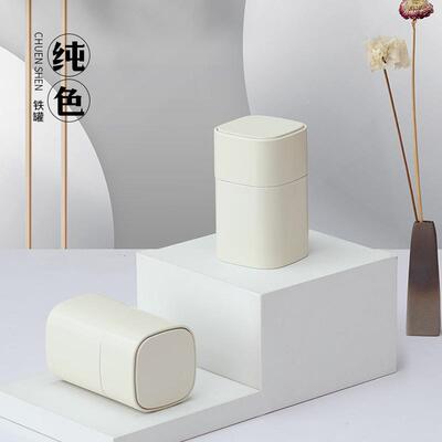 65方罐F0小号50克一两装茶叶铁罐通用红茶绿茶金属方罐茶叶新包装