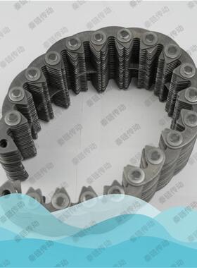 【现2货】CL24/S内C1碳钢形47片宽141导齿495链条新能源自动化设
