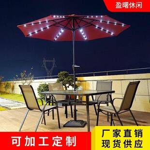 户外遮阳伞庭院伞靠墙半边伞太阳伞阳台露台院子商铺门口一楼小院