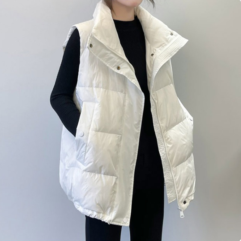 笛调羽绒马甲女2025秋冬新款