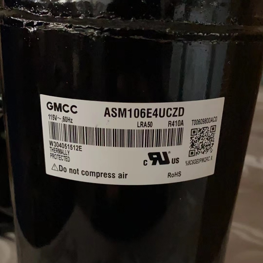 ASM106E4UCZD美芝空调冷库设备转子式制冷压缩机